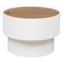 Voir la diapositive 1 : ATMOSPHERA Table Basse avec Coffre  Enola  55cm Blanc