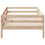 Voir la diapositive 5 : VIDAXL Cadre de lit sans matelas 100x200 cm bois massif de pin