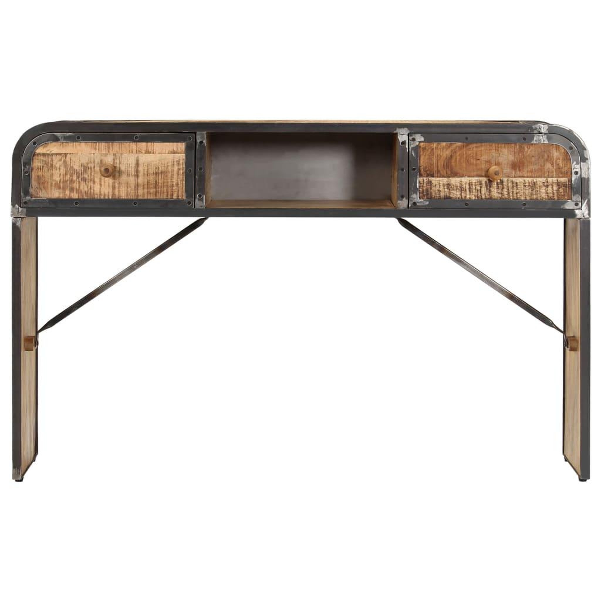 Voir la diapositive 2 : VIDAXL Buffet 120x30x75 cm bois de manguier massif