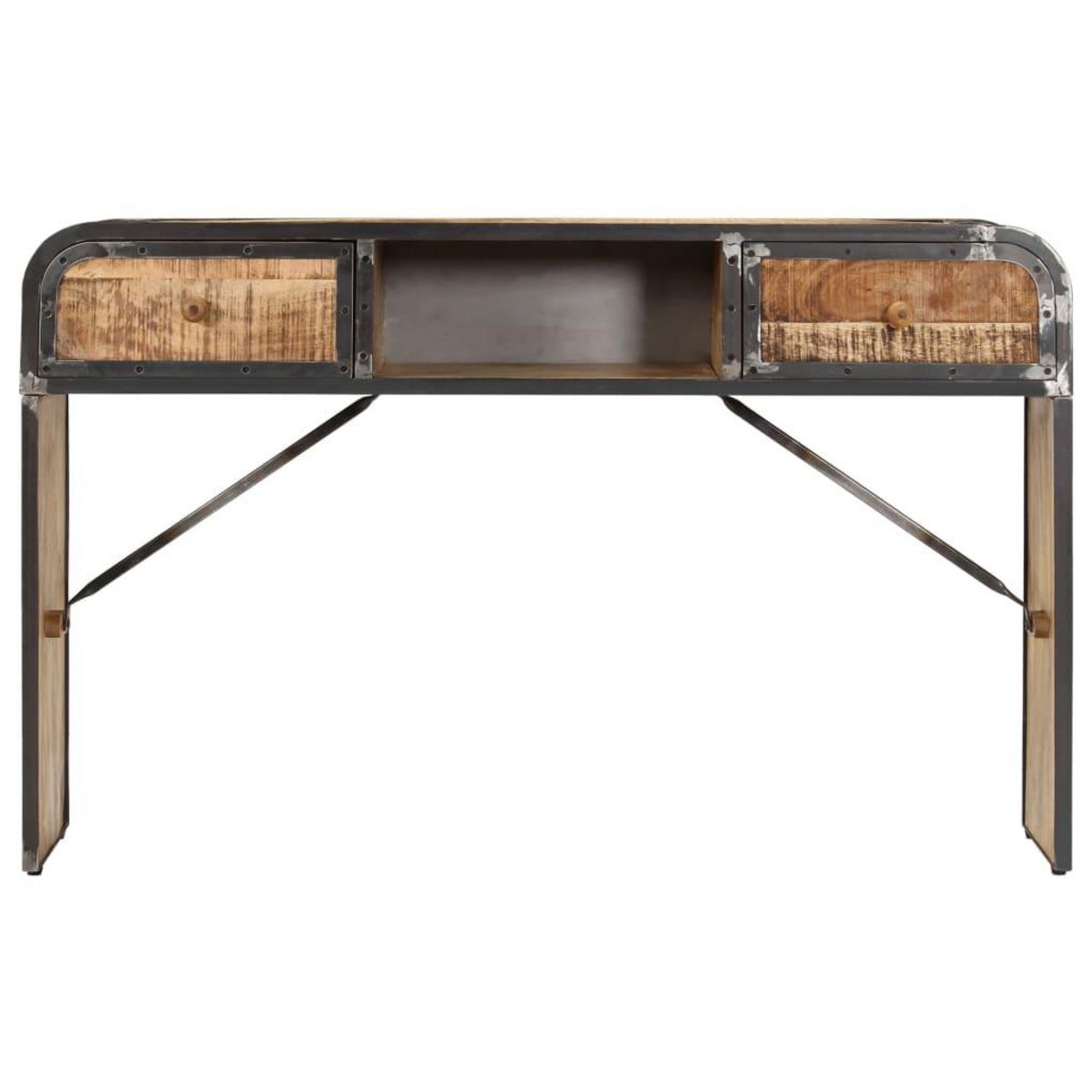 VIDAXL Buffet 120x30x75 cm bois de manguier massif