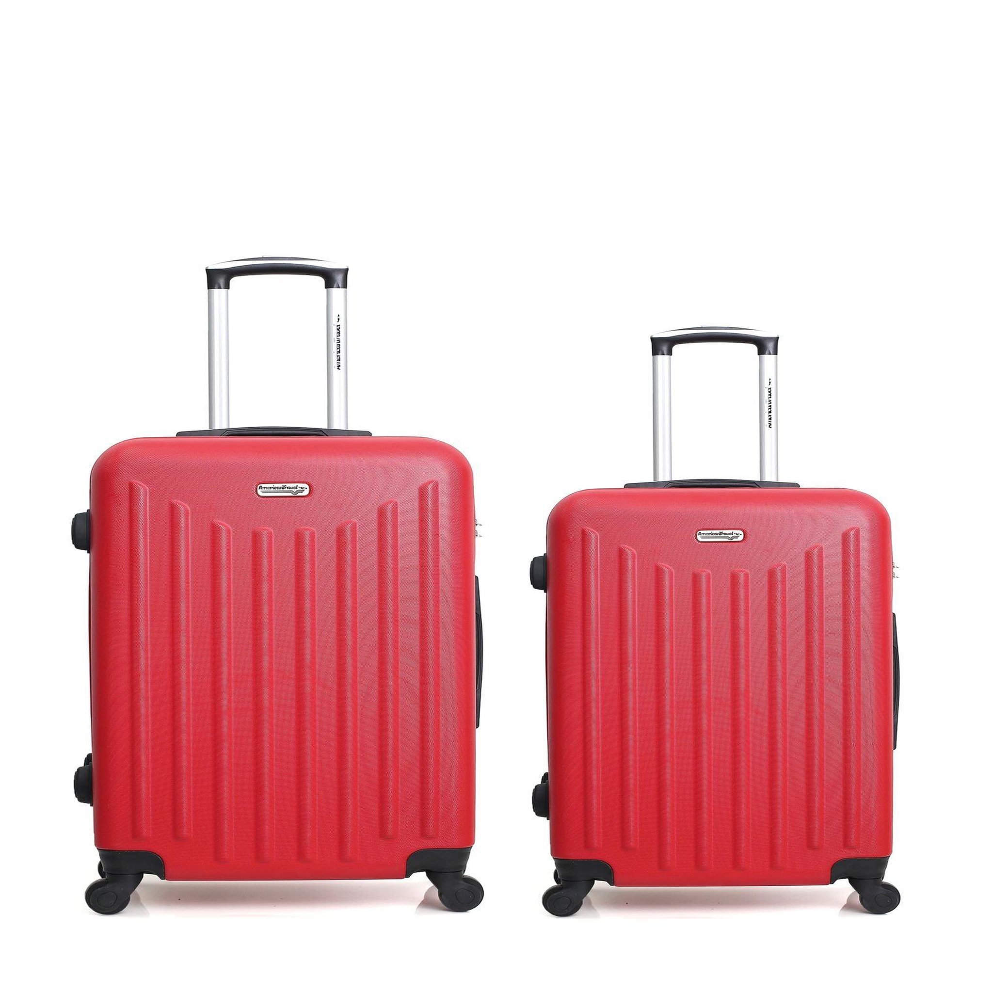 AMERICAN TRAVEL AMERICAN TRAVEL - Lot de 2 - Valises grand format et weekend BROOKLYN