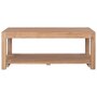Voir la diapositive 2 : VIDAXL Table basse 100x50x40 cm bois de teck massif