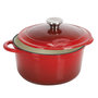 Voir la diapositive 3 : SITRAM Cocotte Ronde Tradition en fonte d'acier, bouchon inox