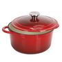 Voir la diapositive 3 : SITRAM Cocotte Ronde Tradition en fonte d'acier, bouchon inox