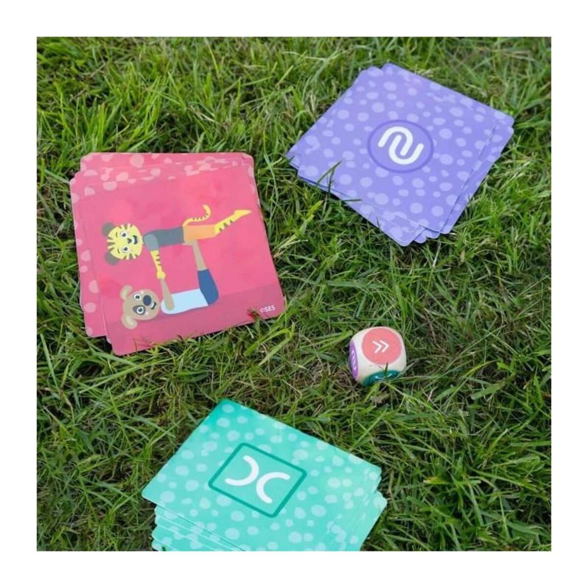 SES Creative Animaux acrobates - Jeu d'adresse - SES CREATIVE - Activité hilarante pour le jeu en plein air.