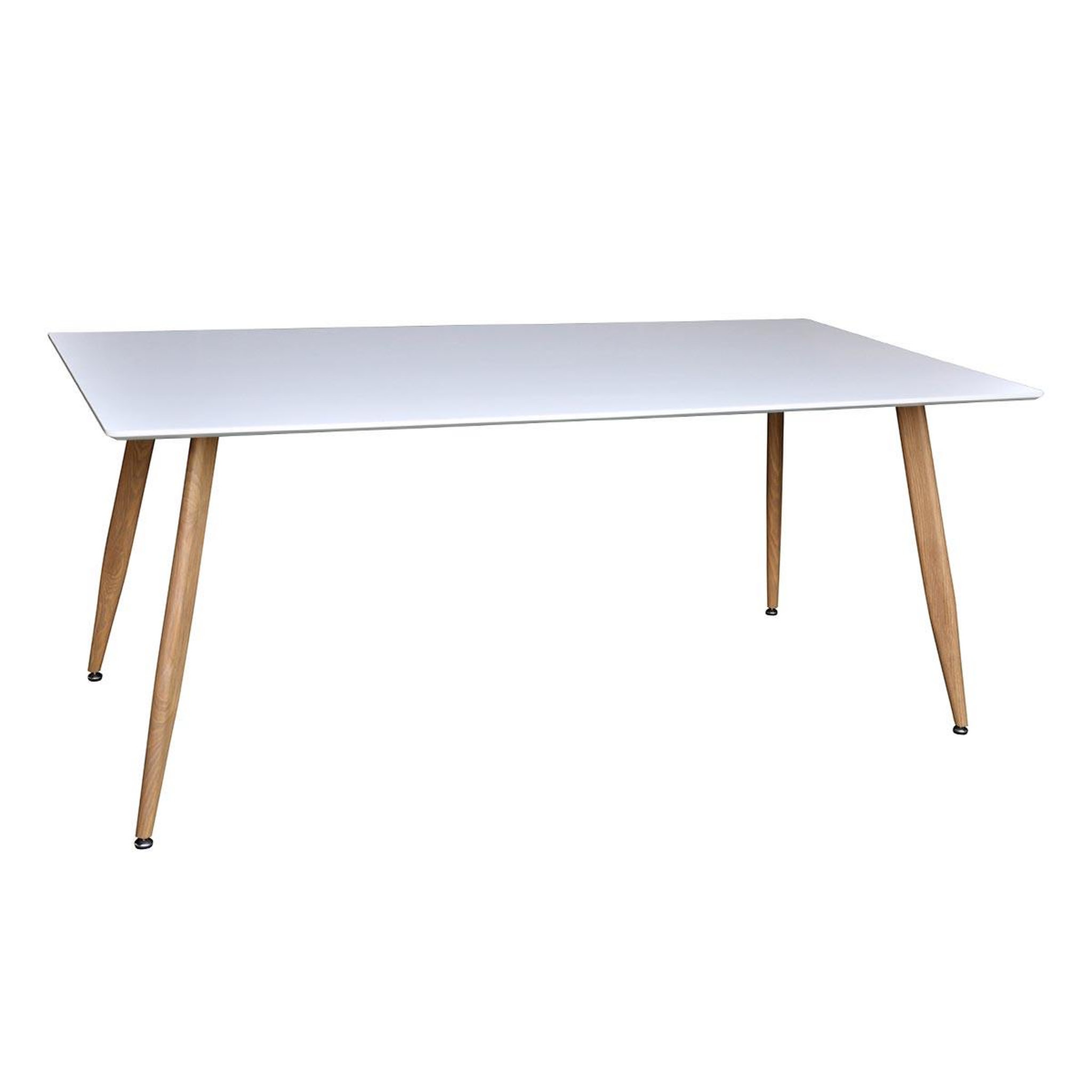 Paris Prix Table à manger  polar  180cm blanc & naturel
