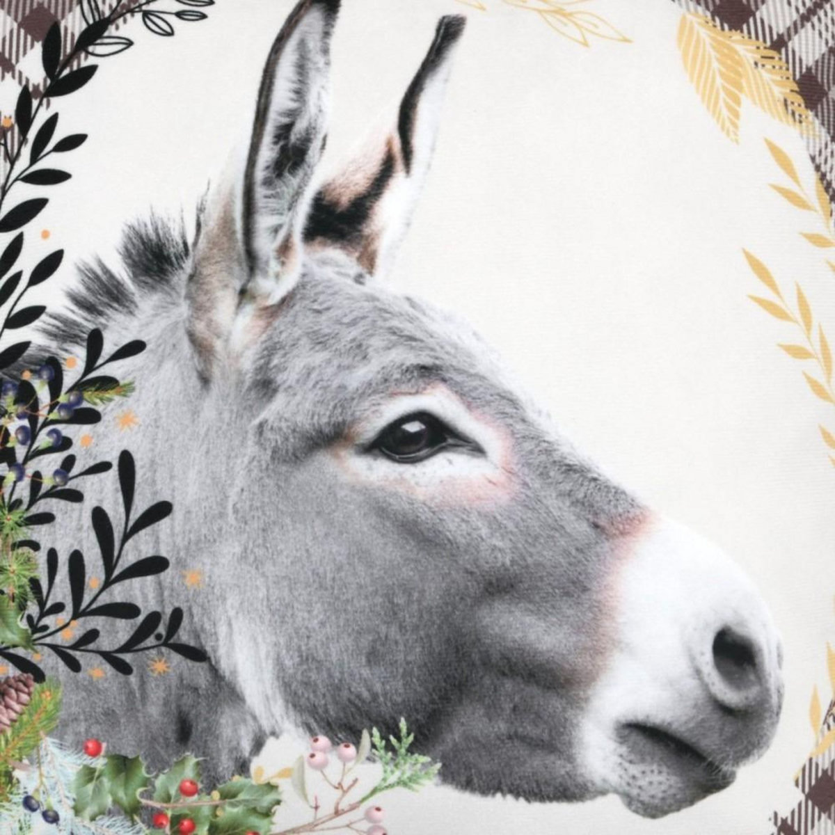 STOF Coussin 40x40 cm PENNY Gris