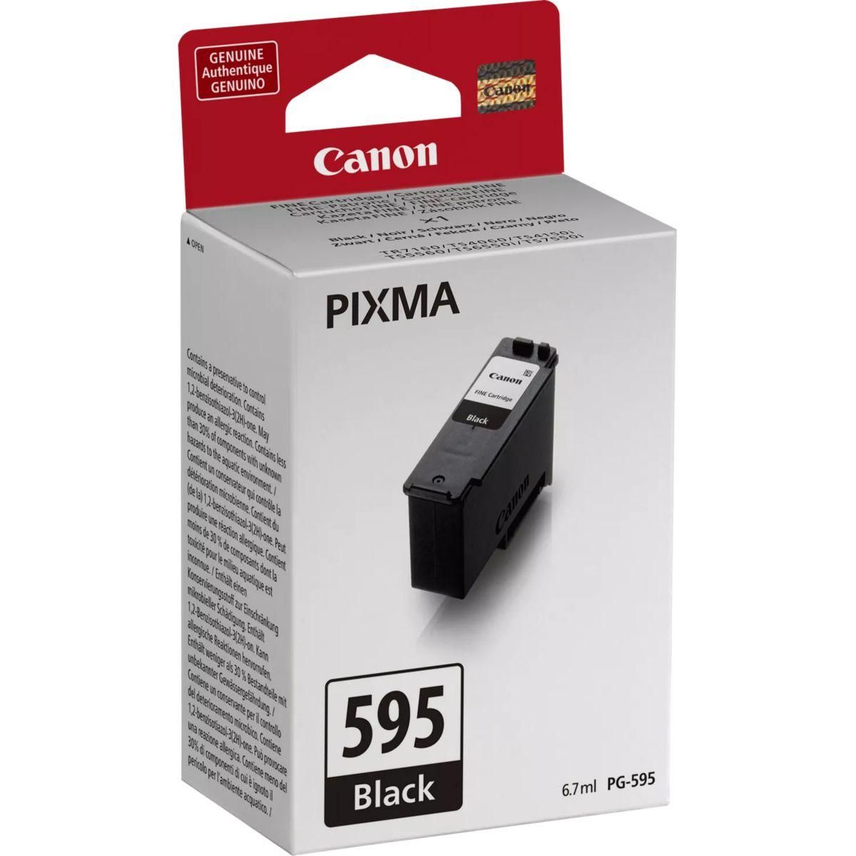 Canon Cartouche d'encre Originale PG-595 Noire Standard PIXMA - 5212C001