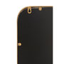 Voir la diapositive 3 : Paris Prix Miroir Mural en Métal Design  Mona  119cm Or
