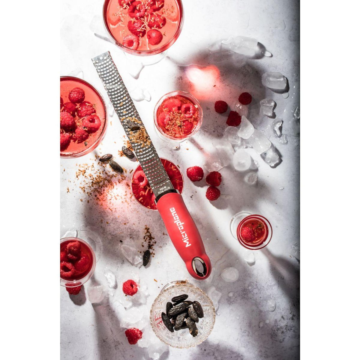 MICROPLANE Zesteur Premium Rouge Grenade