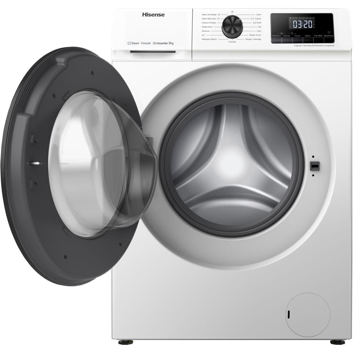 Hisense Lave linge hublot WF8014QAEVJM