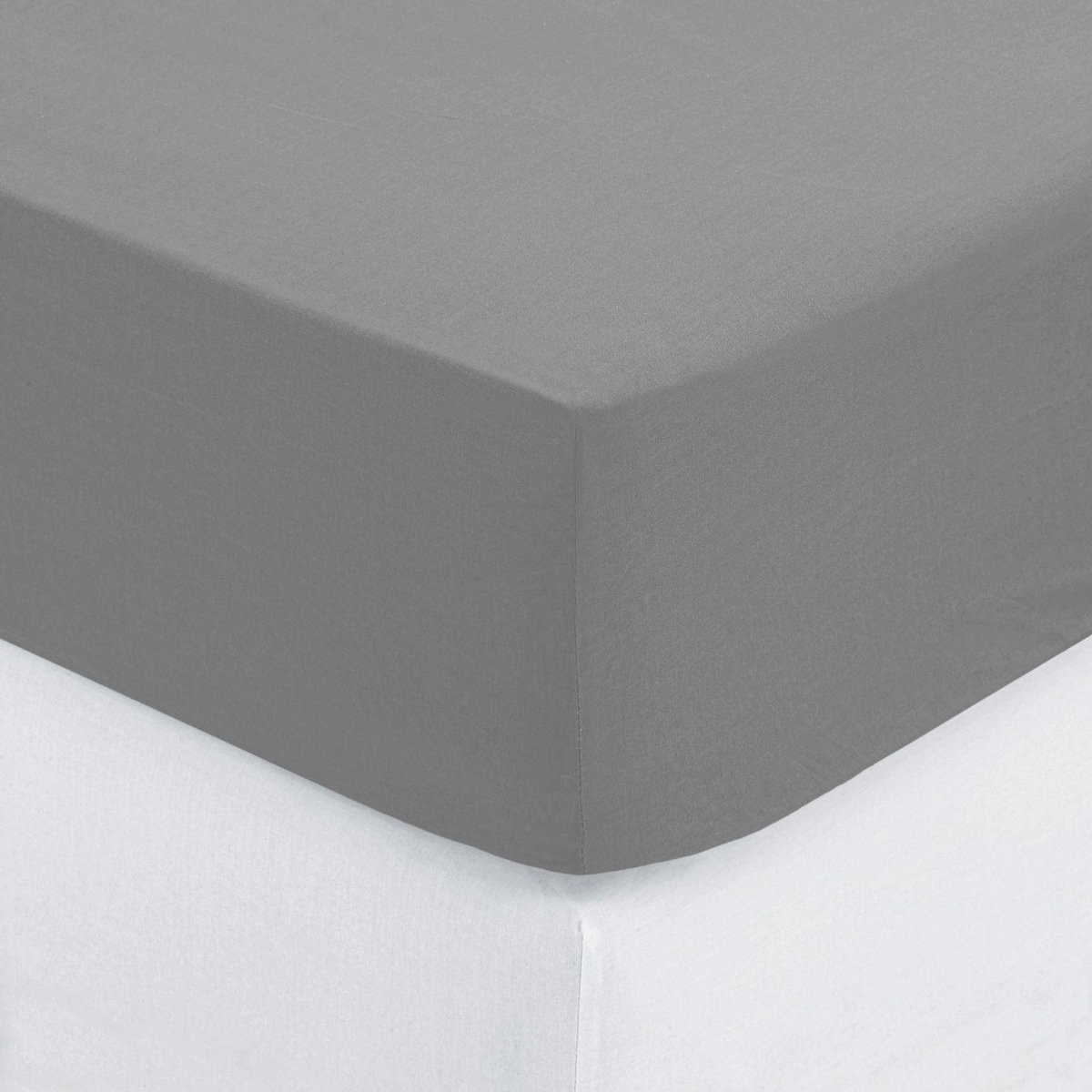 ATMOSPHERA Drap Housse bonnet 30 cm 100% Coton Esther