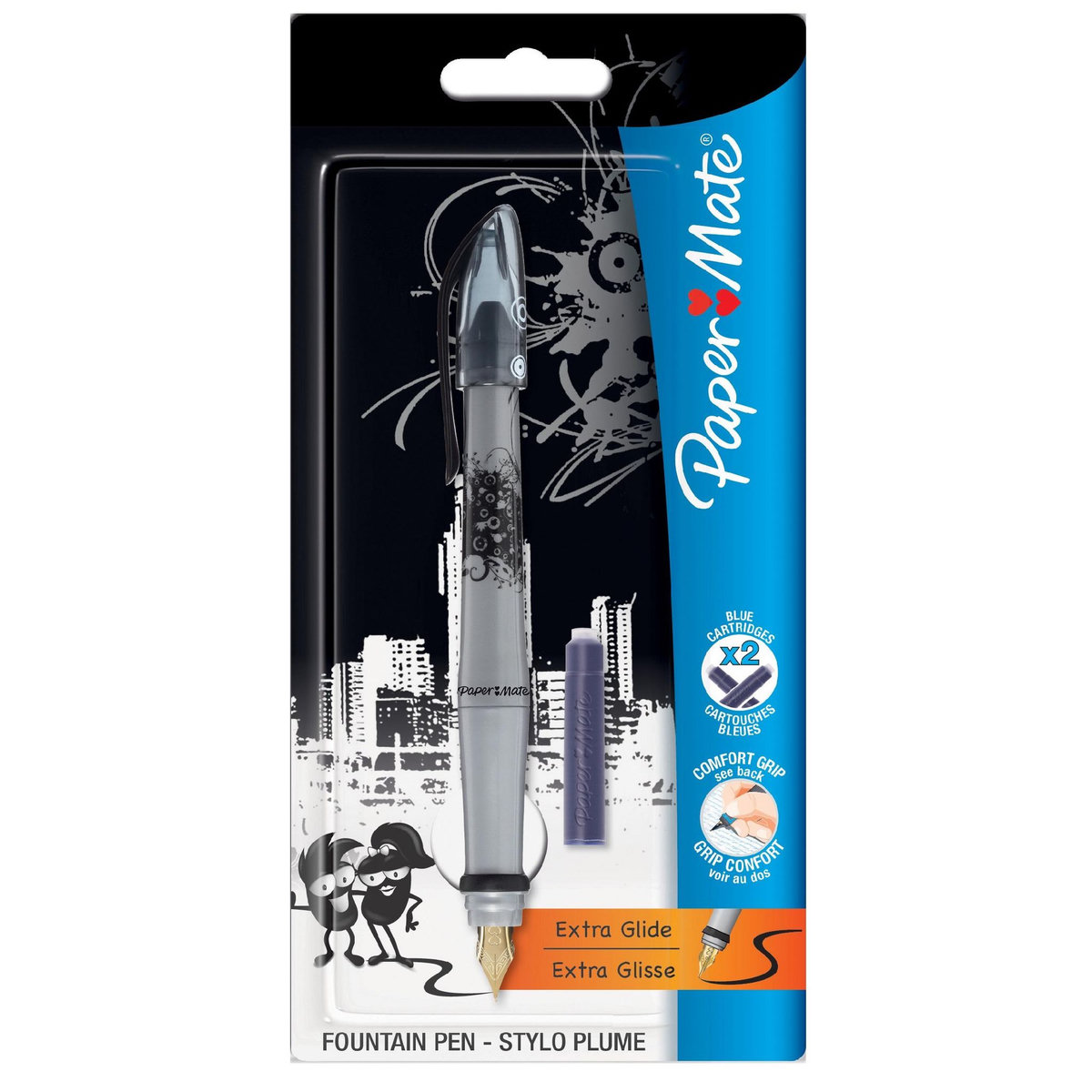 PAPERMATE  Stylo plume Ado Metal City