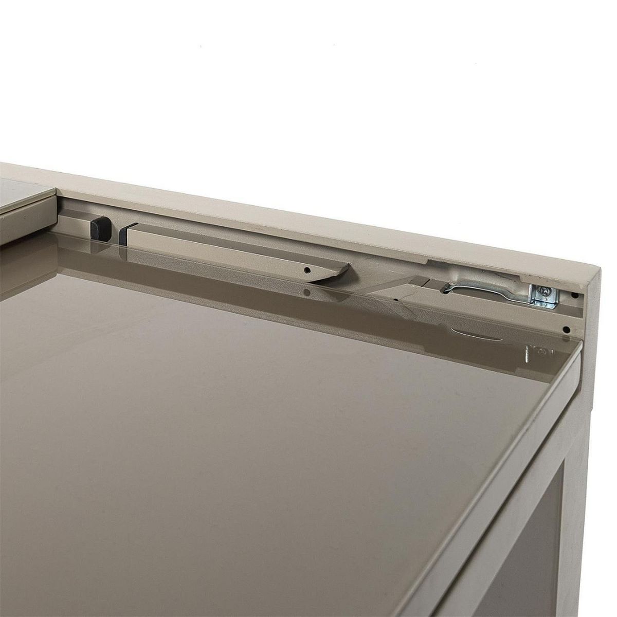 The Home Deco Factory Table de jardin extensible HARIA - Beige