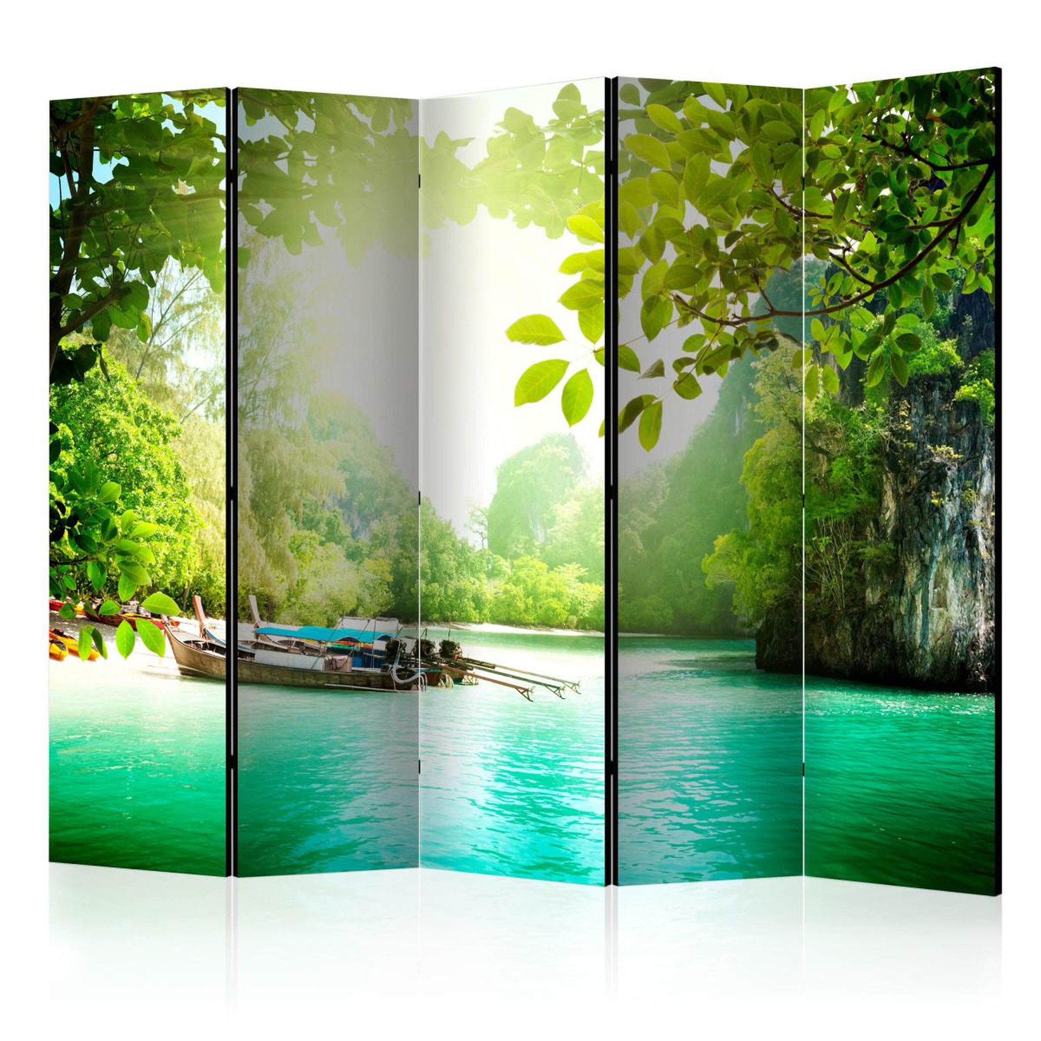 Paris Prix Paravent 5 volets  heavenly landing  172x225cm