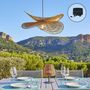 Voir la diapositive 3 : Lumisky Suspension solaire bohème SOLARA Beige Jute D80cm