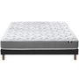 Voir la diapositive 1 : IDLITERIE Ensemble matelas mousse réversible STRATUS et sommier - confort français