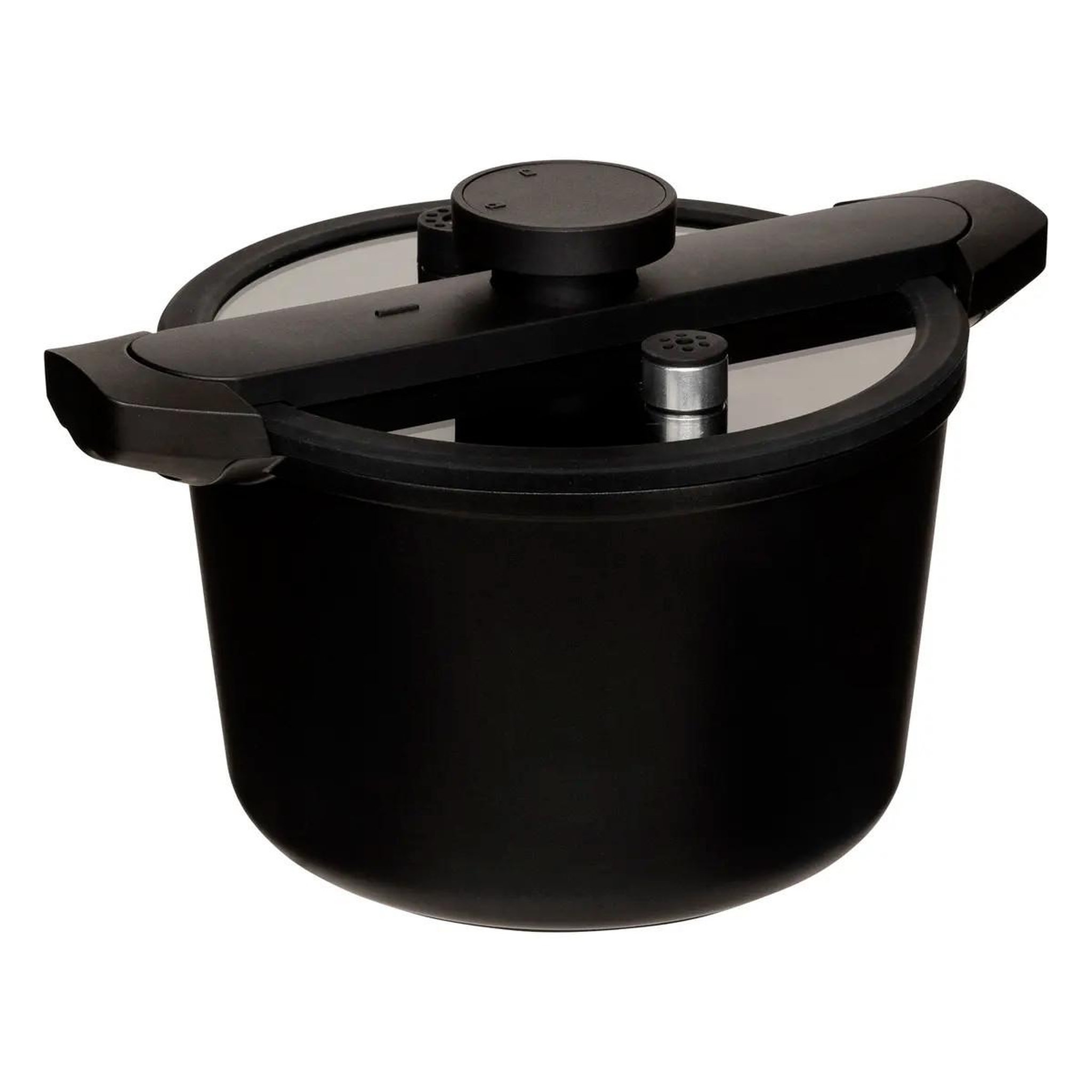 FIVE Cocotte basse pression  couvercle  34cm noir