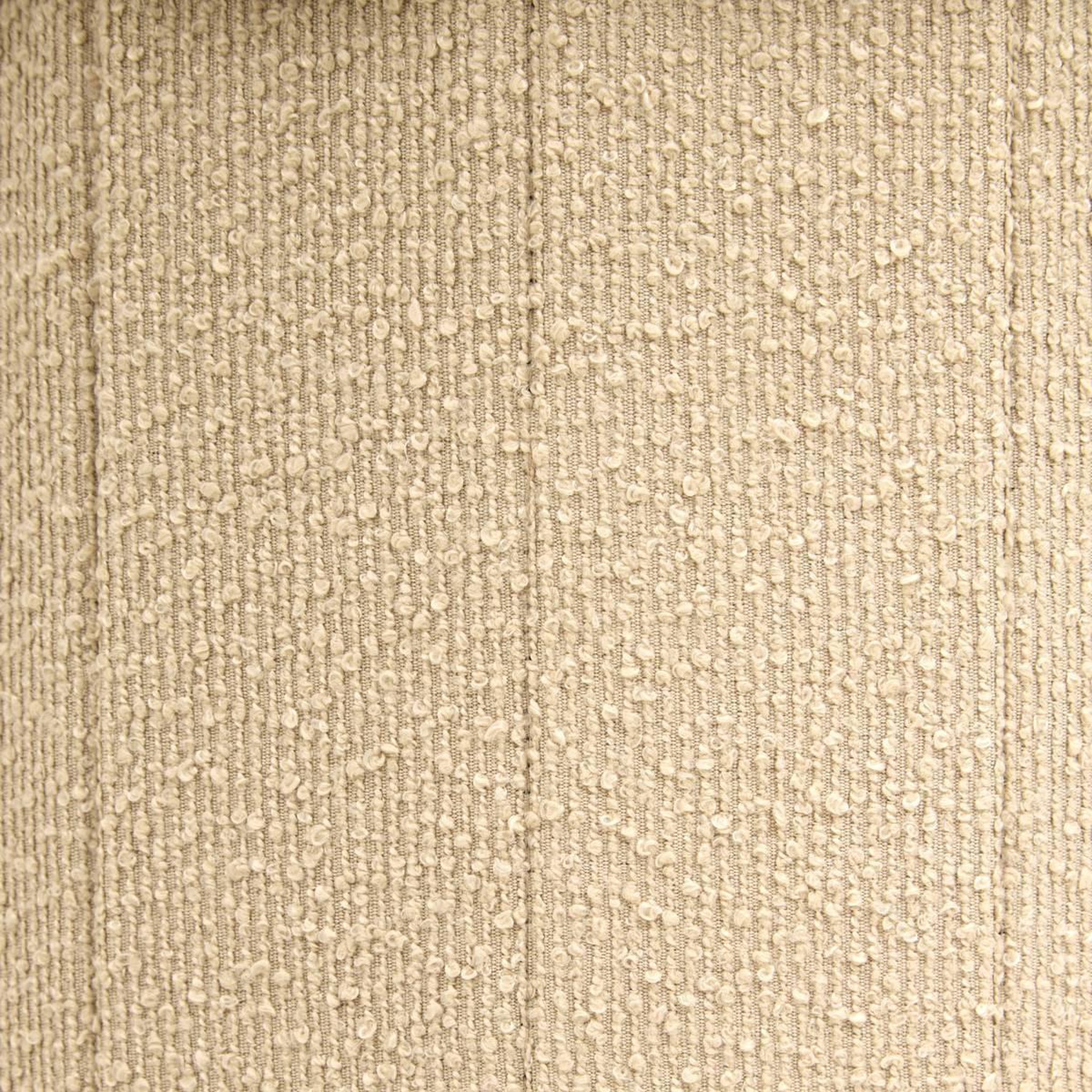 Voir la diapositive 4 : ATMOSPHERA Pouf Coffre Pliant Bouclette  Fink  38cm Beige