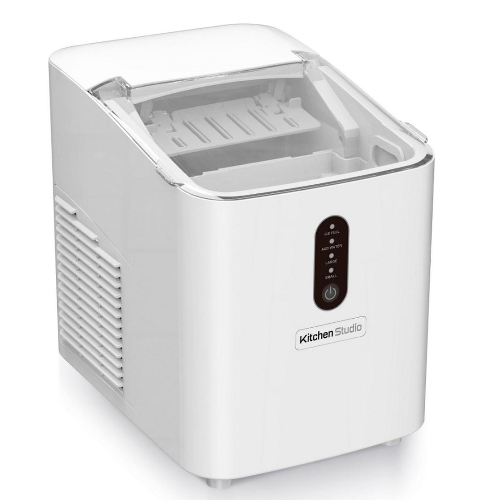 Voir la diapositive 3 : Kitchen chef Machine à glaçons 120w 12kg/24h blanc - ice8w