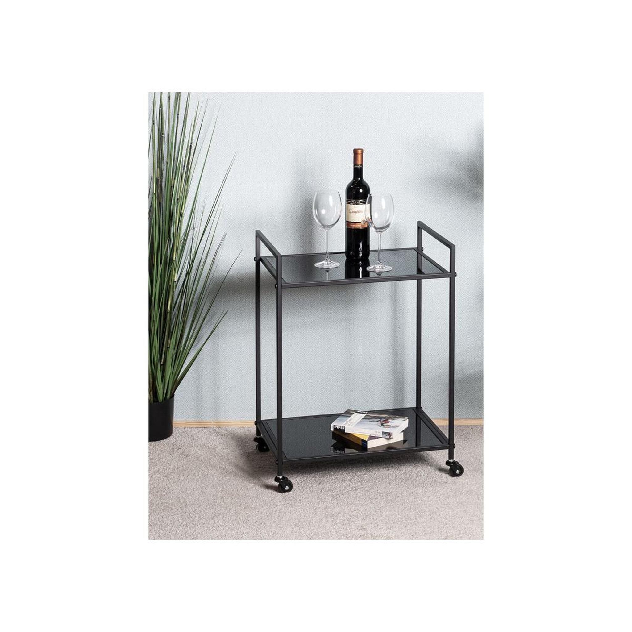 Voir la diapositive 5 : Paris Prix Desserte de cuisine design  monano  69cm noir