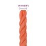 Voir la diapositive 6 : VIDAXL Corde de travail Orange 14 mm 50 m Polypropylene
