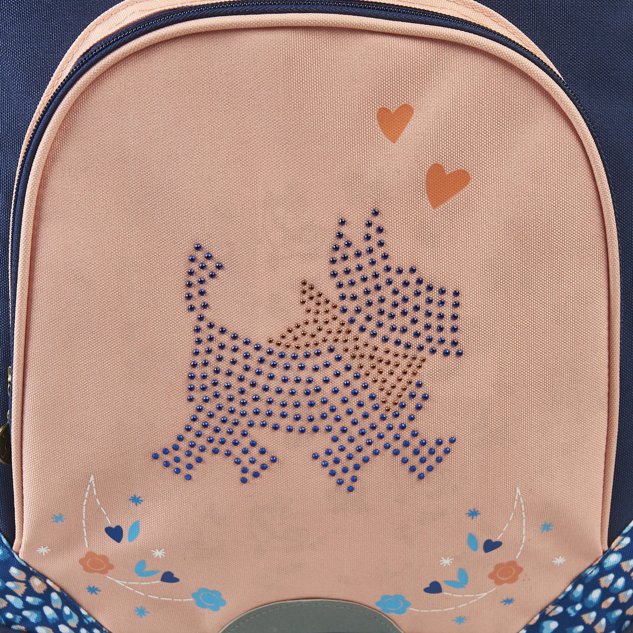 Voir la diapositive 4 : CHIPIE Sac à dos à roulettes rose et bleu