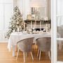 Voir la diapositive 4 : Paris Prix Bougeoir Design  Perles  28cm Transparent