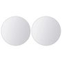 Voir la diapositive 3 : VIDAXL Carreaux de miroir 16 pcs Rond Verre