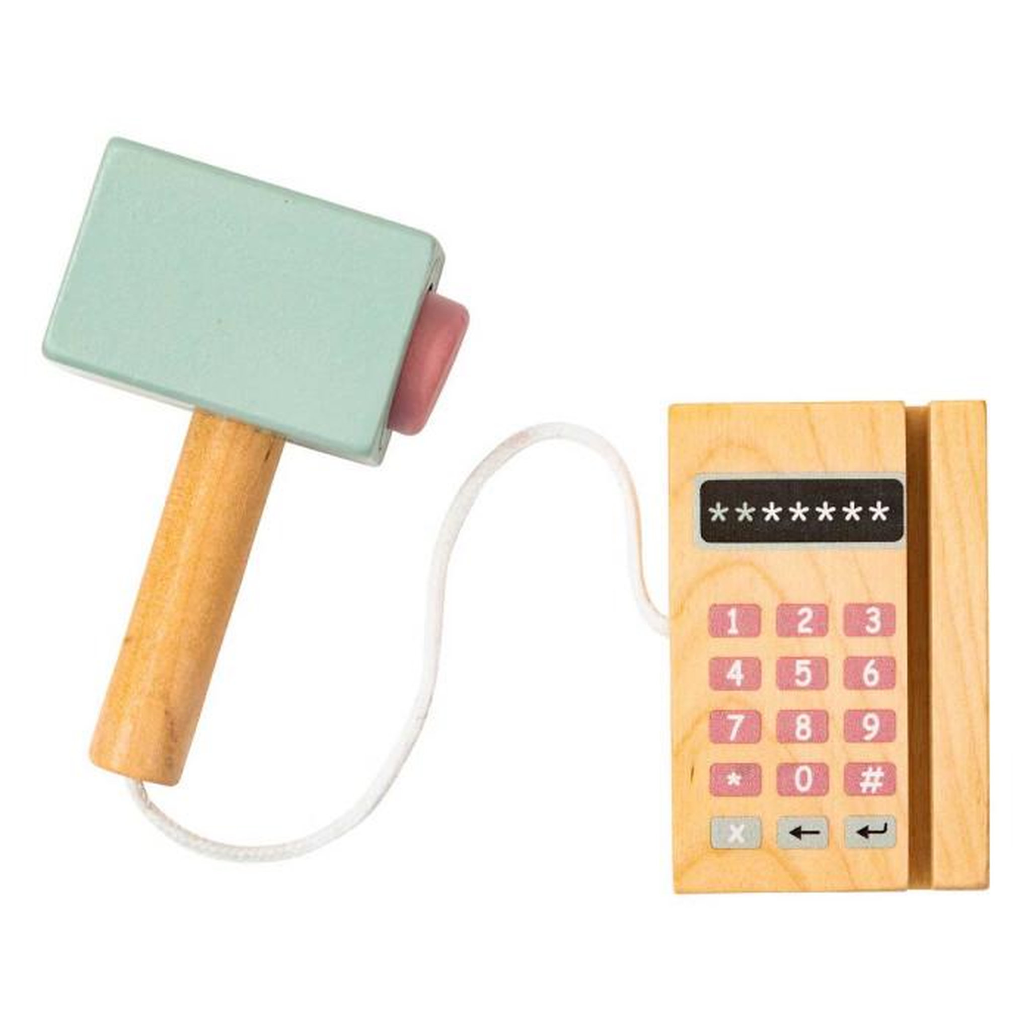 Voir la diapositive 2 : Atmosphera Kids Marchande Enfant en Bois  Mon Marché  99cm Vert Clair
