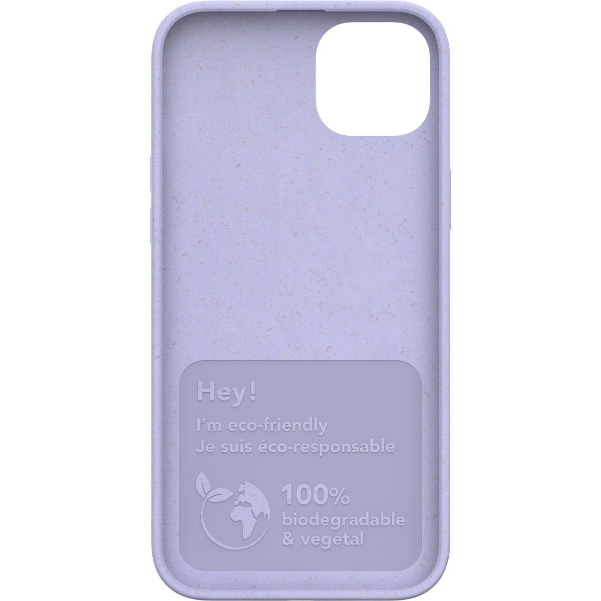 JUST GREEN Coque iPhone 14 Plus Bio Lavande