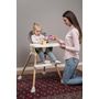 Voir la diapositive 5 : BEBELISSIMO Bebelissimo - Chaise haute bébé 5 en 1 - Evolutive - Réglable - bois de Hêtre - PVC cuir - beige - BZ -511 - new design