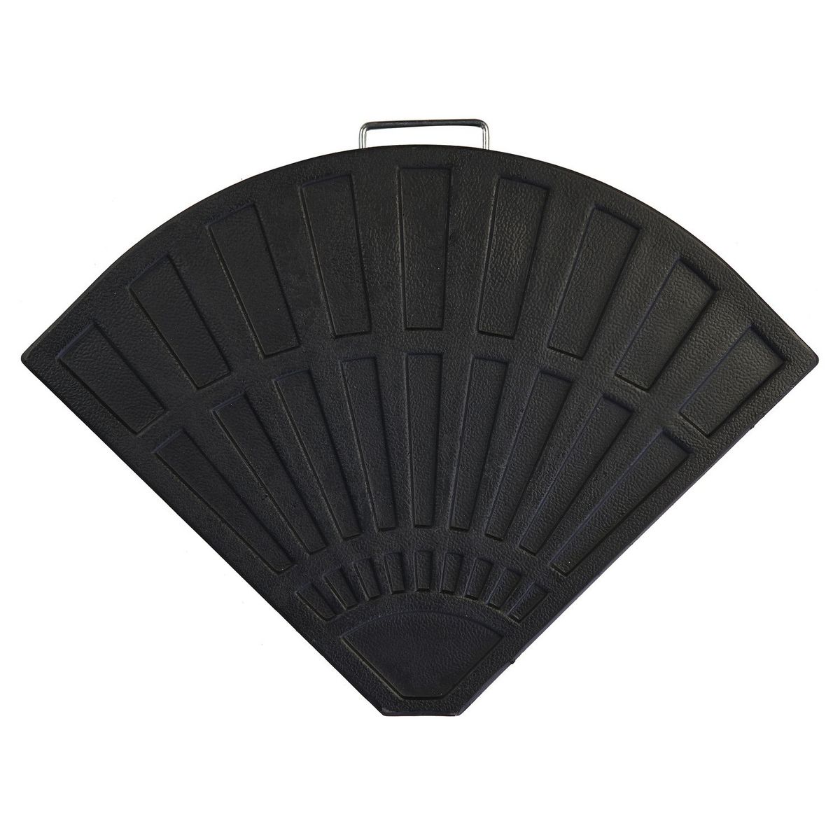 GARDENSTAR Dalle de parasol excentrée - Résine - Noir