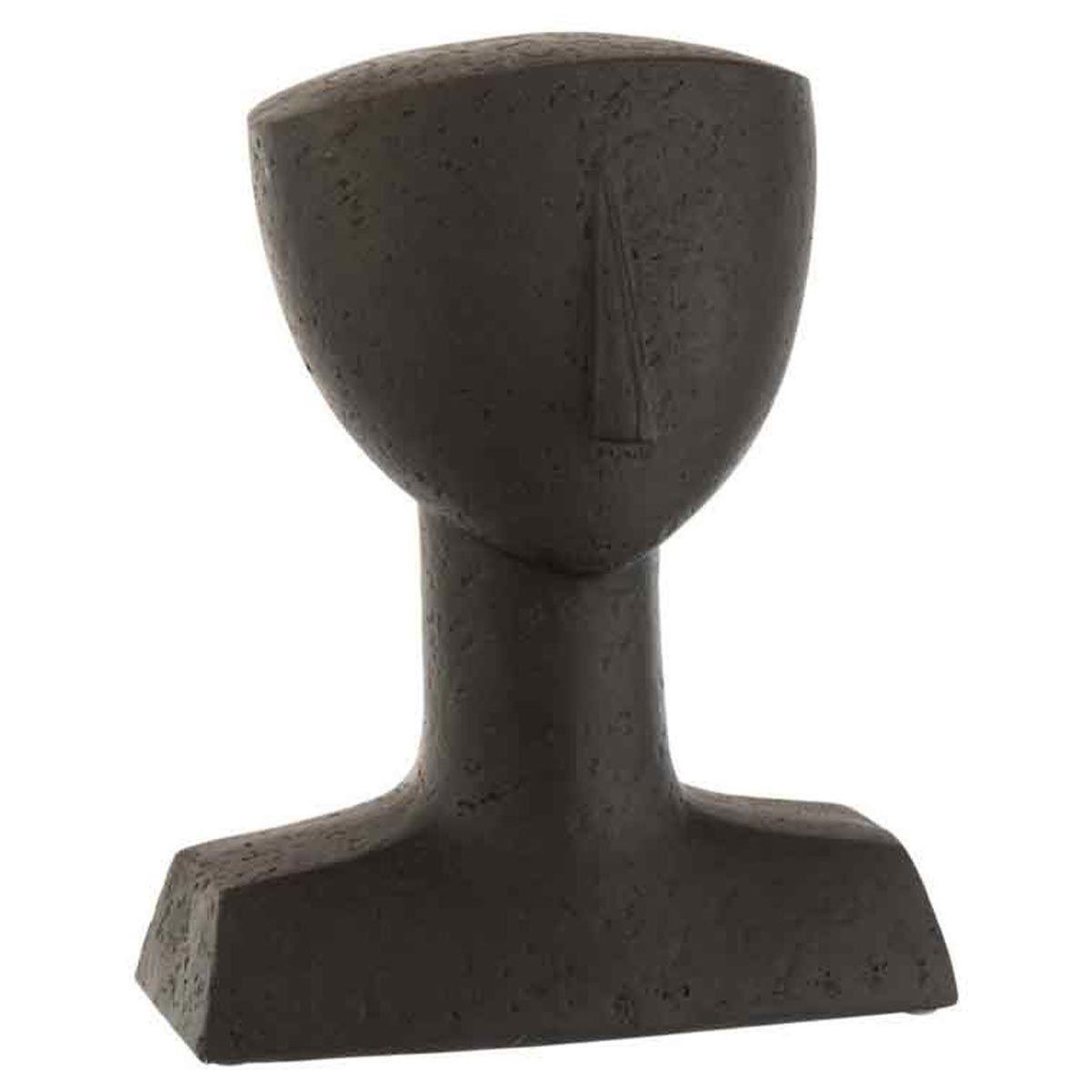 J-LINE Statuette déco  personnage léa  31cm noir