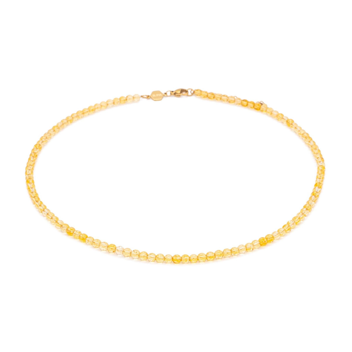 SLOYA Collier Serena en pierres Citrine