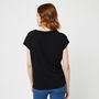 Voir la diapositive 2 : INEXTENSO T-shirt Noir femme