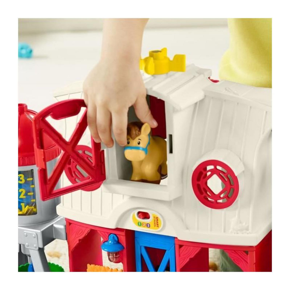 FISHER PRICE Fisher-Price - La ferme Little People - Jouet éducatif pour bébé des 12 mois - GXF15