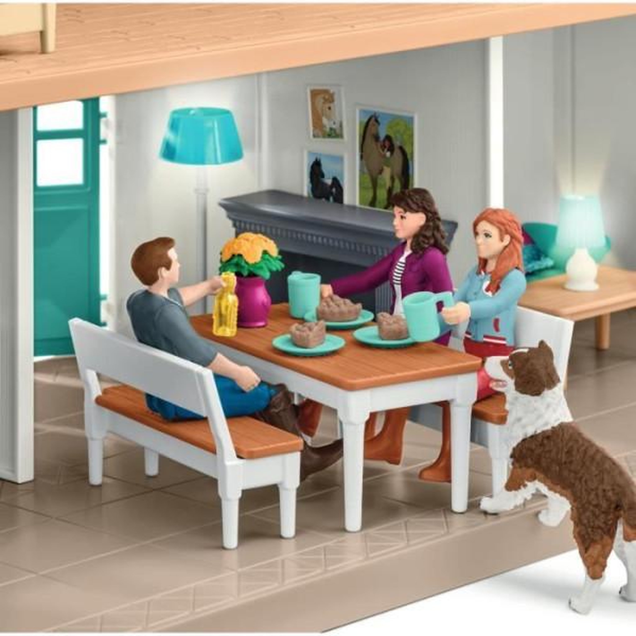 Voir la diapositive 5 : Schleich Coffret Grand centre équestre de Lakeside, SCHLEICH 42706, Horse Club, Des 4 ans