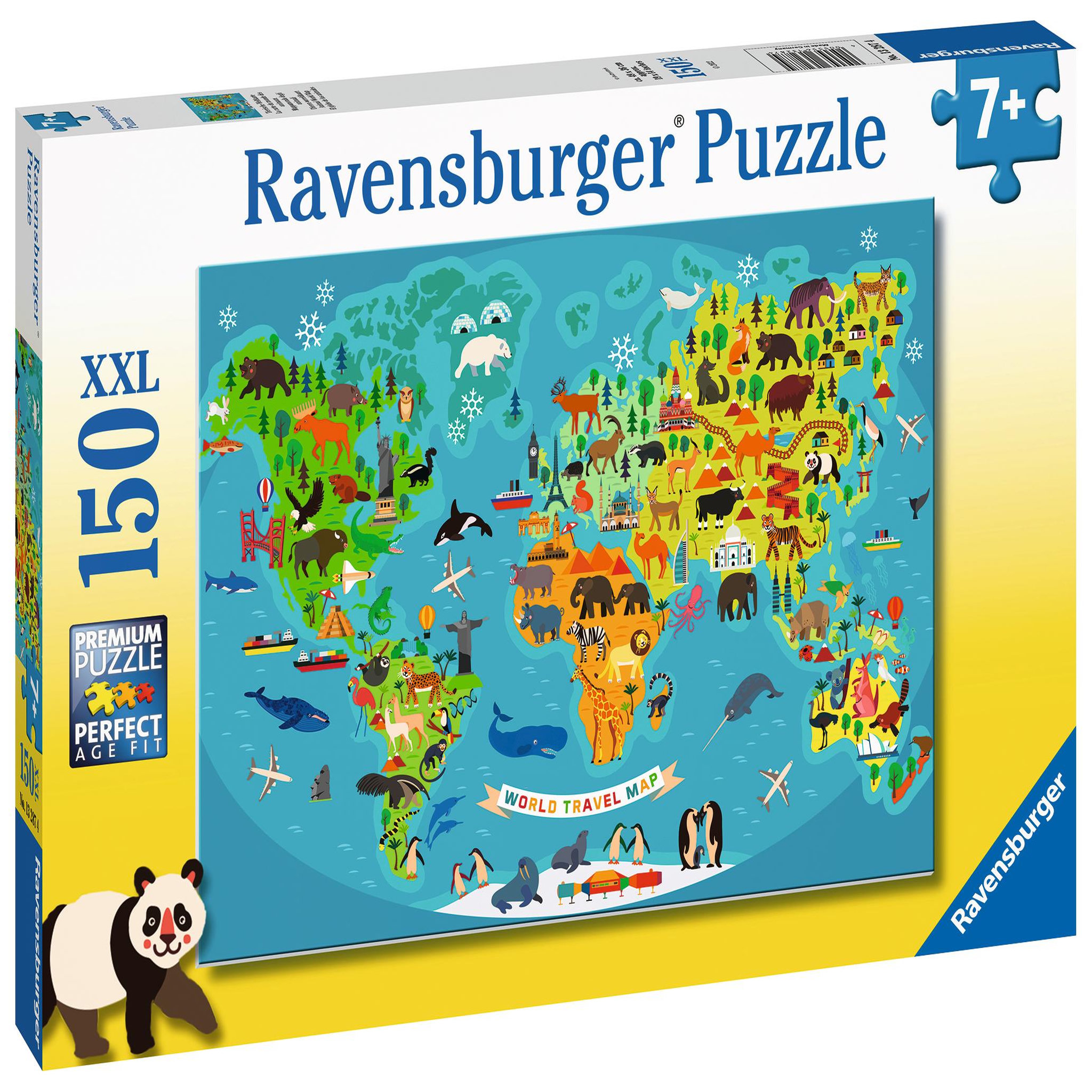 Voir la diapositive 6 : RAVENSBURGER Puzzle 150 pièces XXL