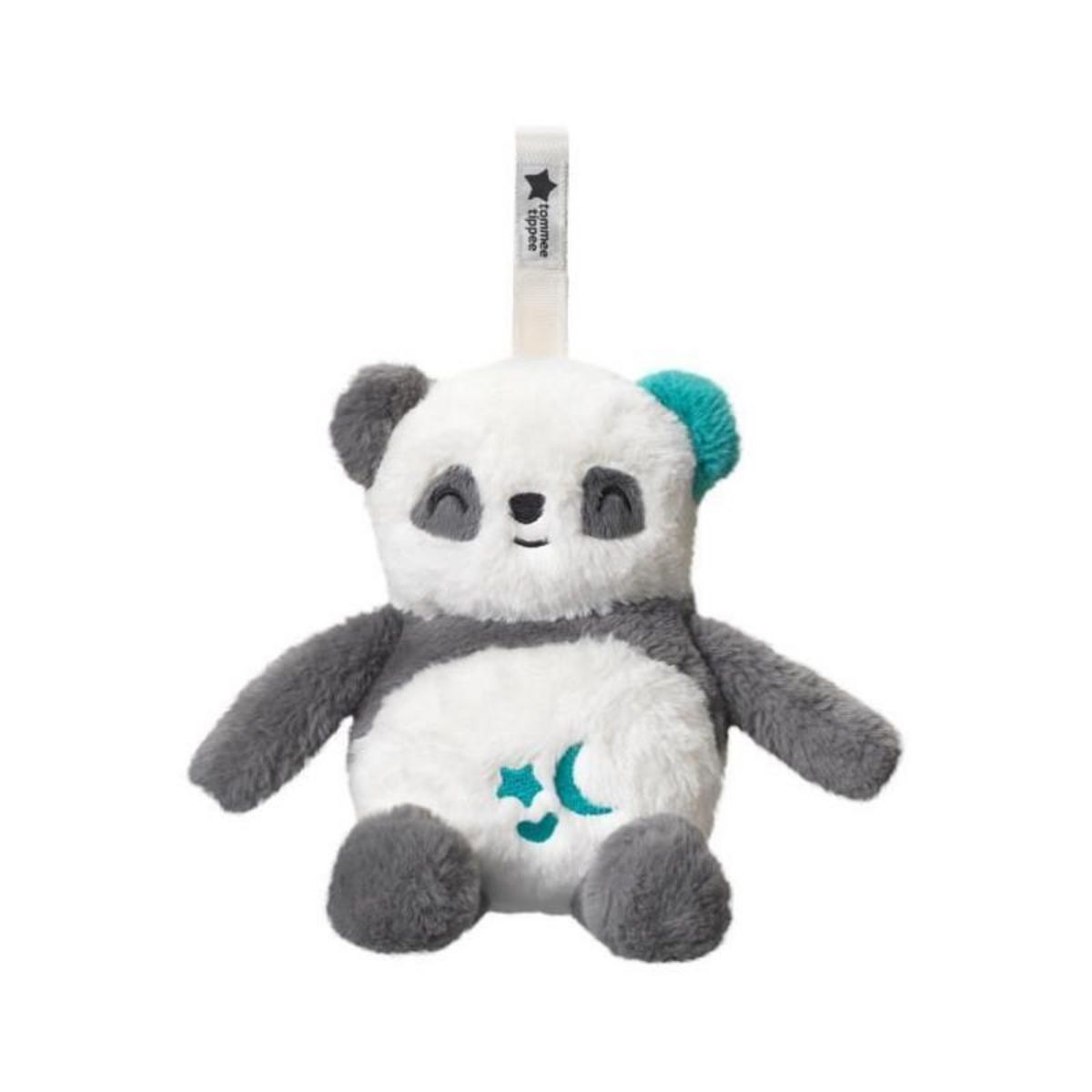 TOMMEE TIPPEE TOMME TIPPEE, Peluche veilleuse de luxe avec CrySensor, 6 sons apaisants, USB, lavable en machine, Pippo le Panda
