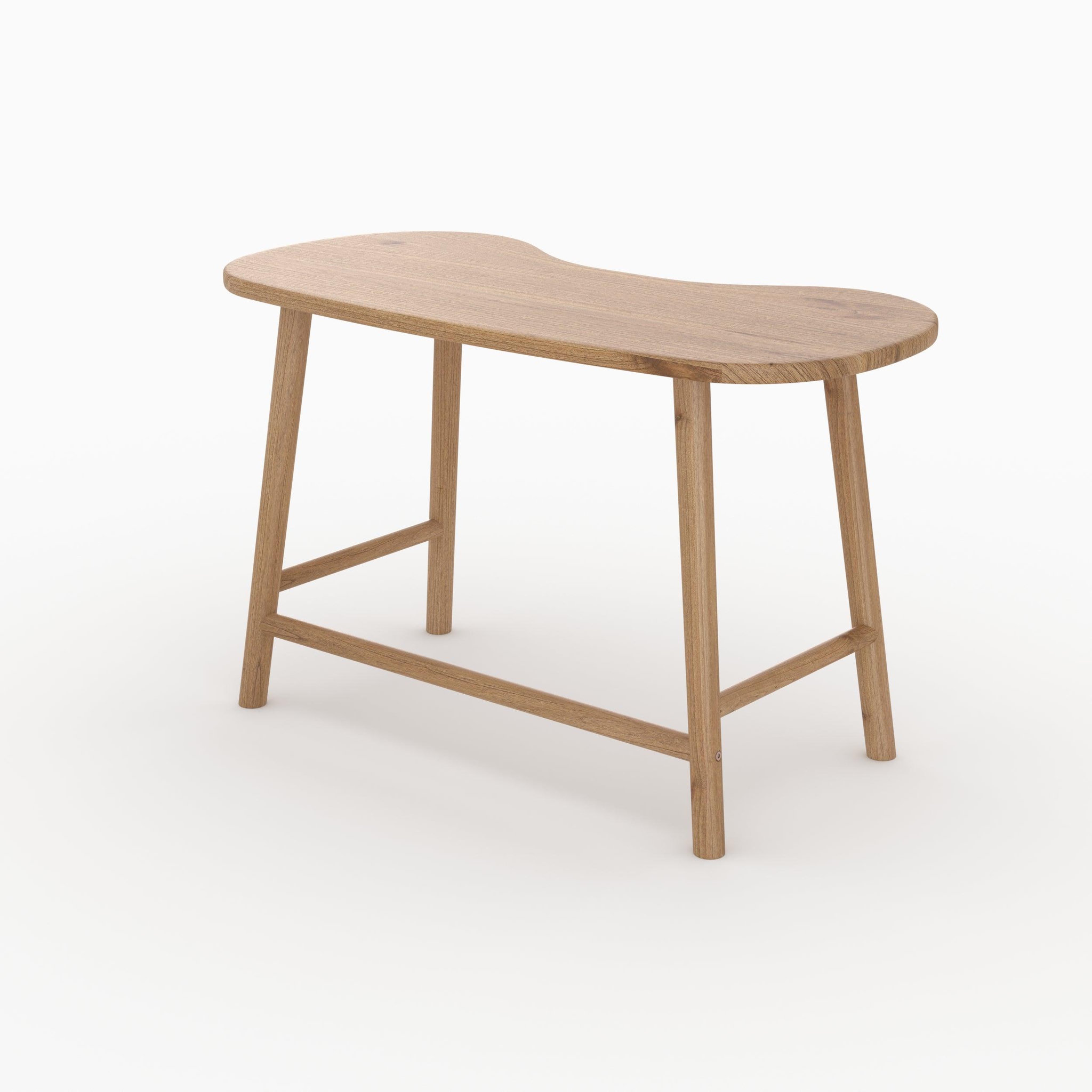 Voir la diapositive 3 : MAISON PAVANE Bureau en bois massif de mindi-brandan