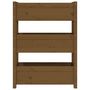 Voir la diapositive 5 : VIDAXL Jardiniere Marron miel 77x25x104,5 cm Bois massif de pin