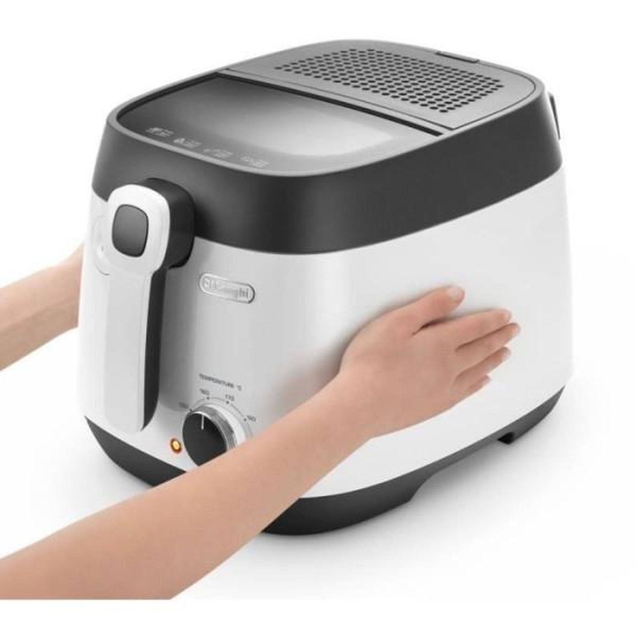 Voir la diapositive 5 : DELONGHI Friteuse 2.4l 1800w blanc - fs6035