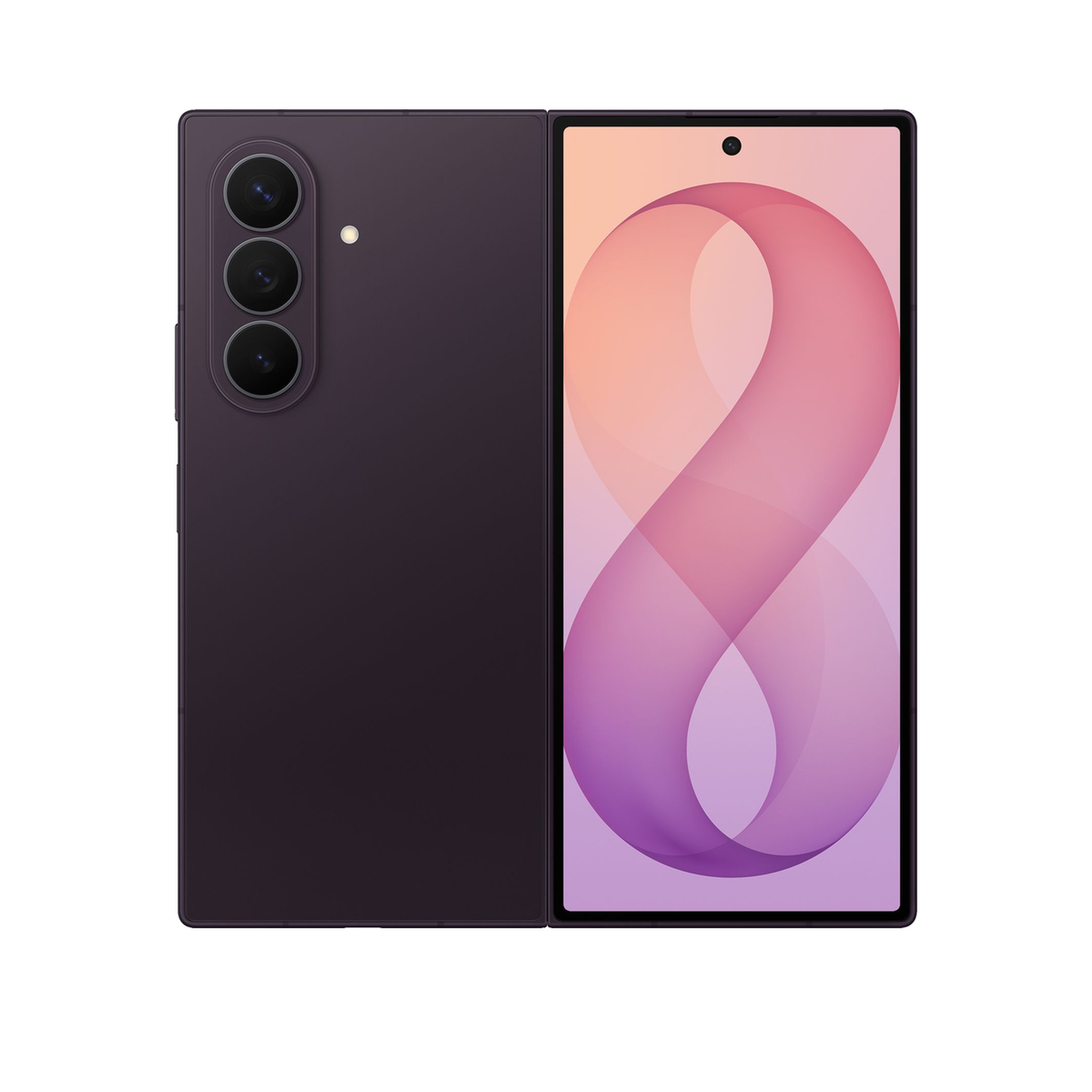 Voir la diapositive 4 : Samsung samsung smartphone galaxy z fold8 ultra 256gb violet shadow