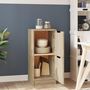 Voir la diapositive 3 : VIDAXL Buffet Chene sonoma 30x30x70 cm Bois d'ingenierie