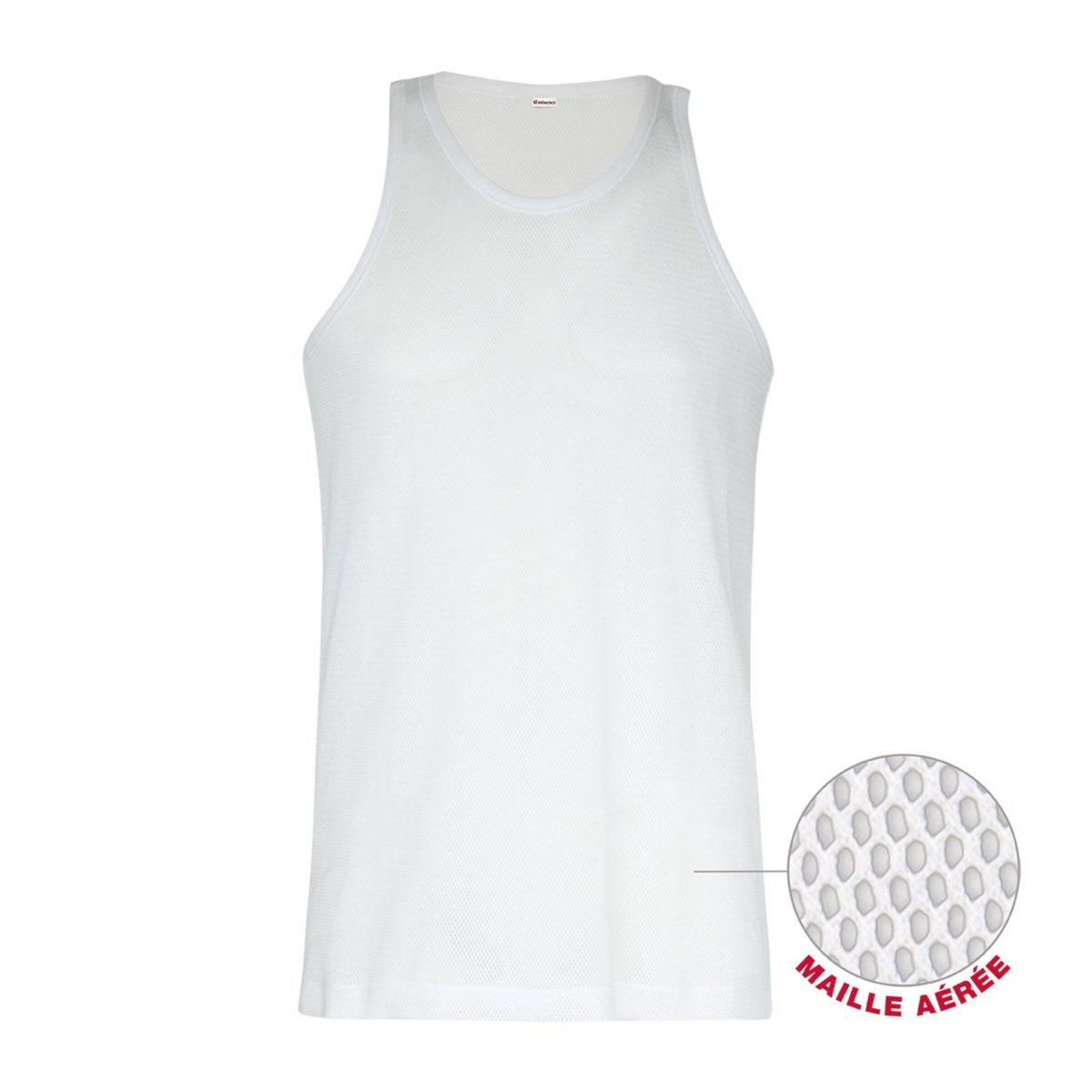 Eminence Débardeur homme maille aérée Pur Coton