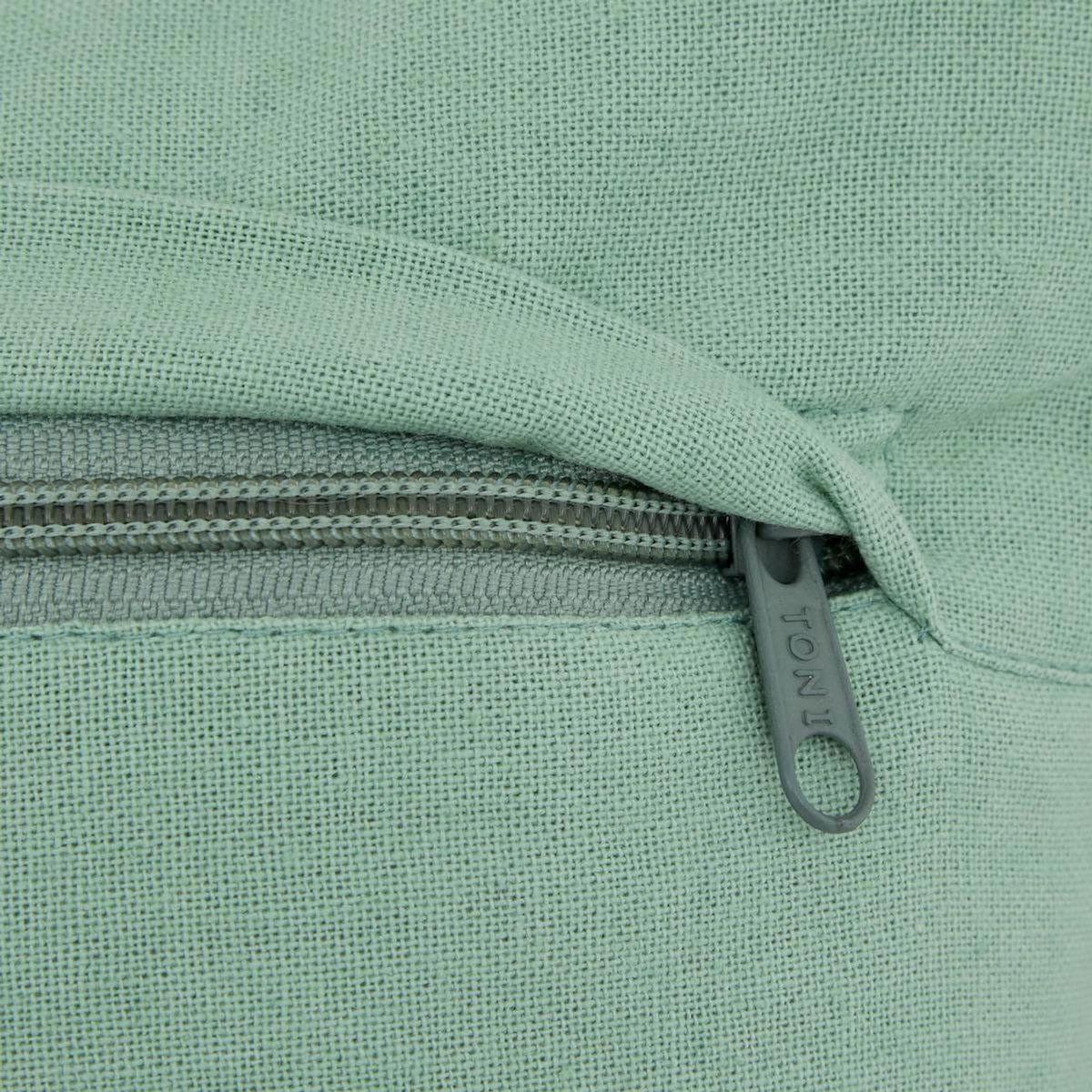 ATMOSPHERA Coussin Déco Imprimé  Della  40x40 Vert Céladon