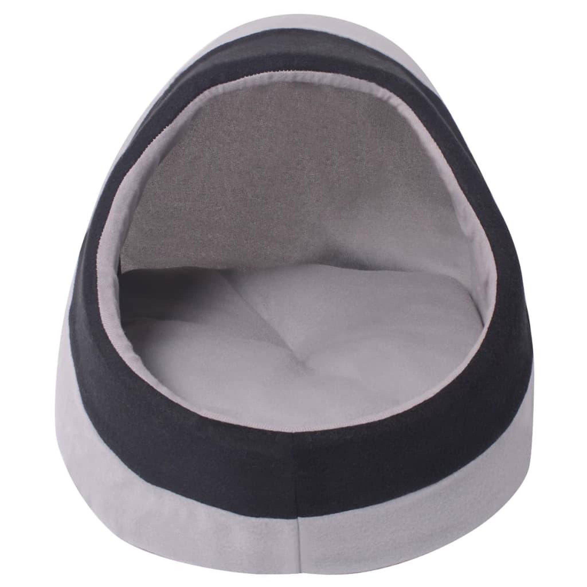 Voir la diapositive 2 : VIDAXL Lit pour chats Gris et noir M