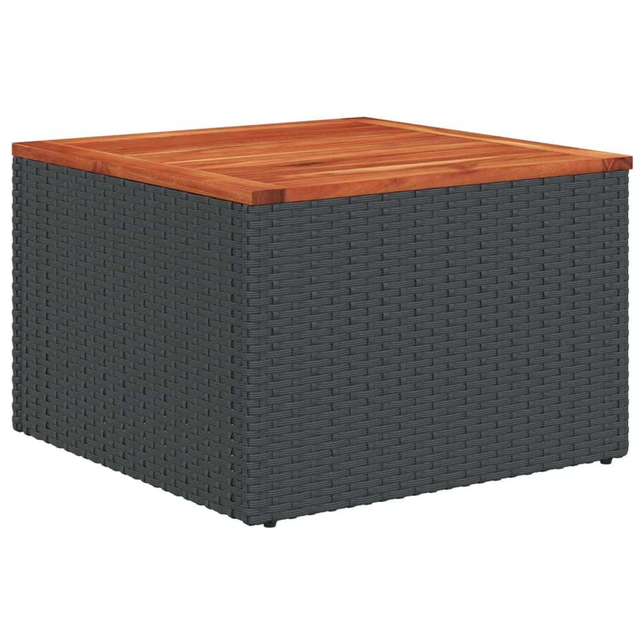 Voir la diapositive 5 : VIDAXL Salon de jardin 6 pcs avec coussins noir resine tressee