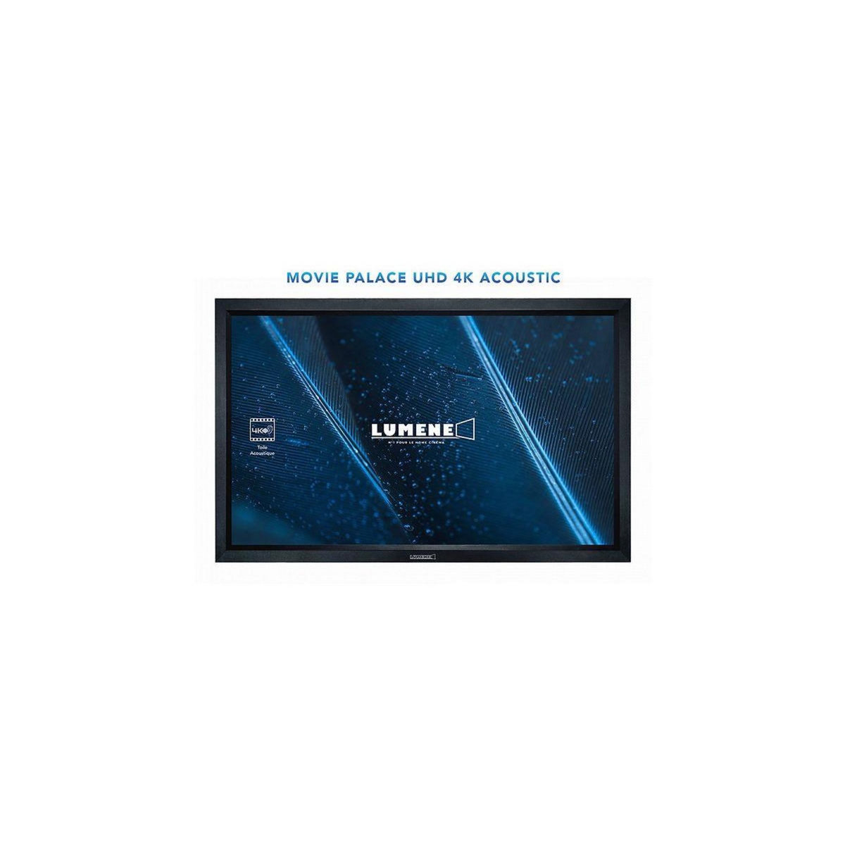 LUMENE Ecran de projection MOVIE PALACE UHD 4K ACOUSTIC 240C